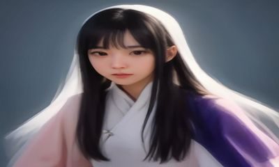 日系清新风写真女友作品，低饱和高亮度自然光人像，女孩站在盛开的樱花树下，白色连衣裙随风轻扬，画面干净温柔